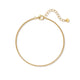 Pulseira Corrente Baby Box em Ouro Vermeil 18k