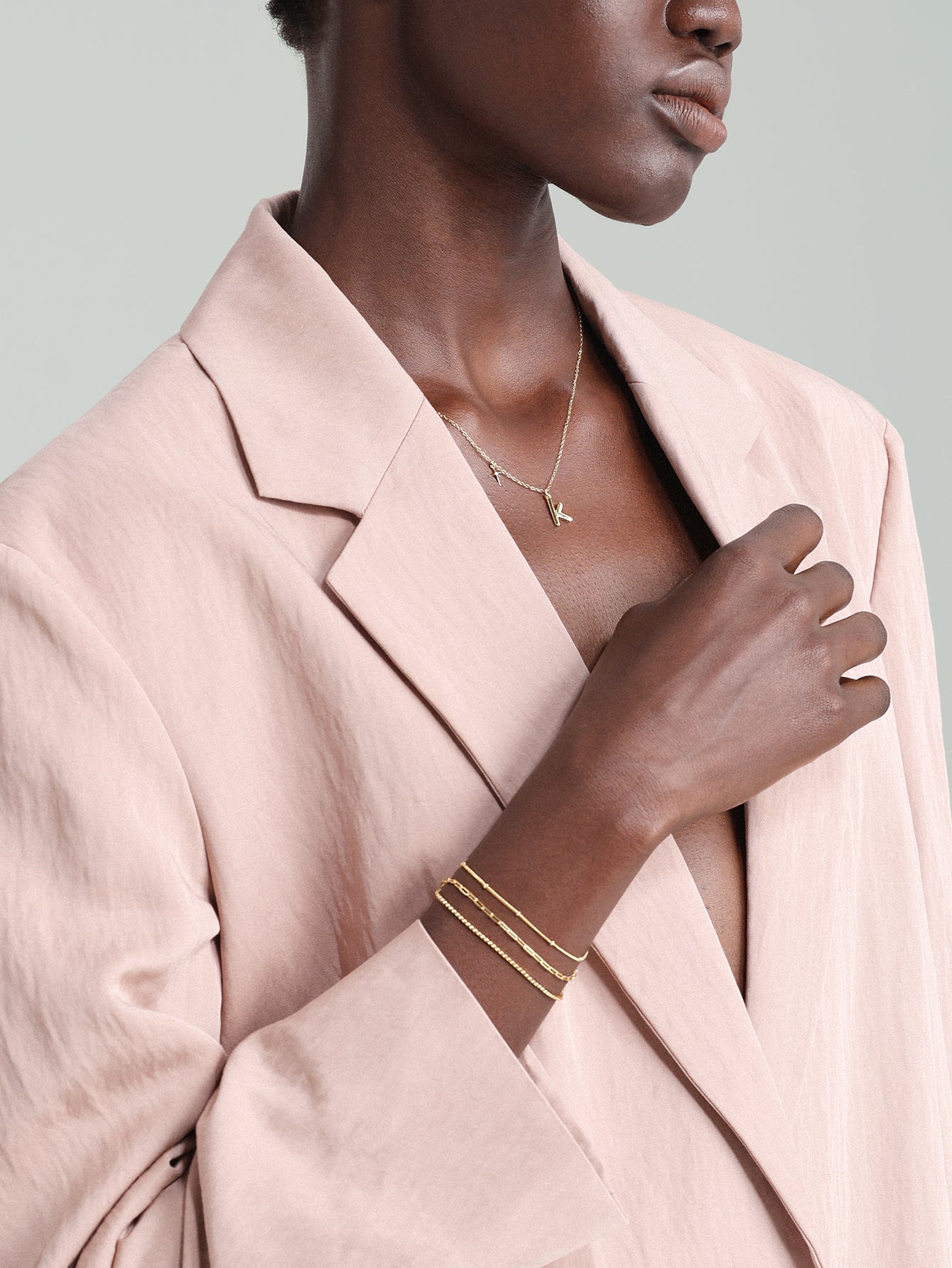 Pulseira Corrente Baby Box em Ouro Vermeil 18k