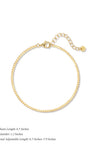Kosiner Jewelry KOSINER 18K Gold Vermeil Serpentine Chain Bracelet