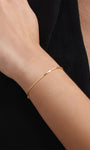 Kosiner Jewelry KOSINER 18K Gold Vermeil Serpentine Chain Bracelet
