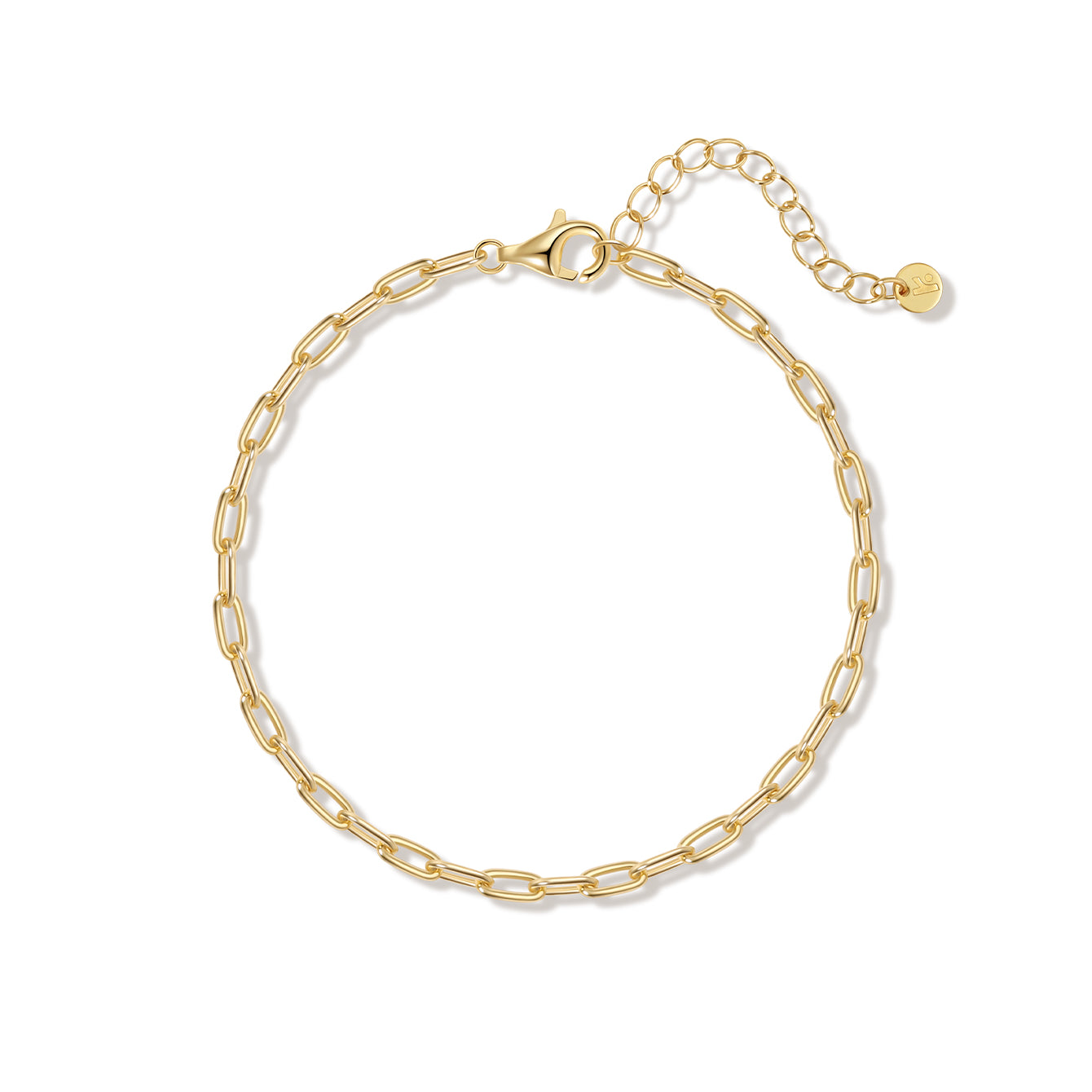 Pulseira Boyfriend Bold em Ouro Vermeil 18k