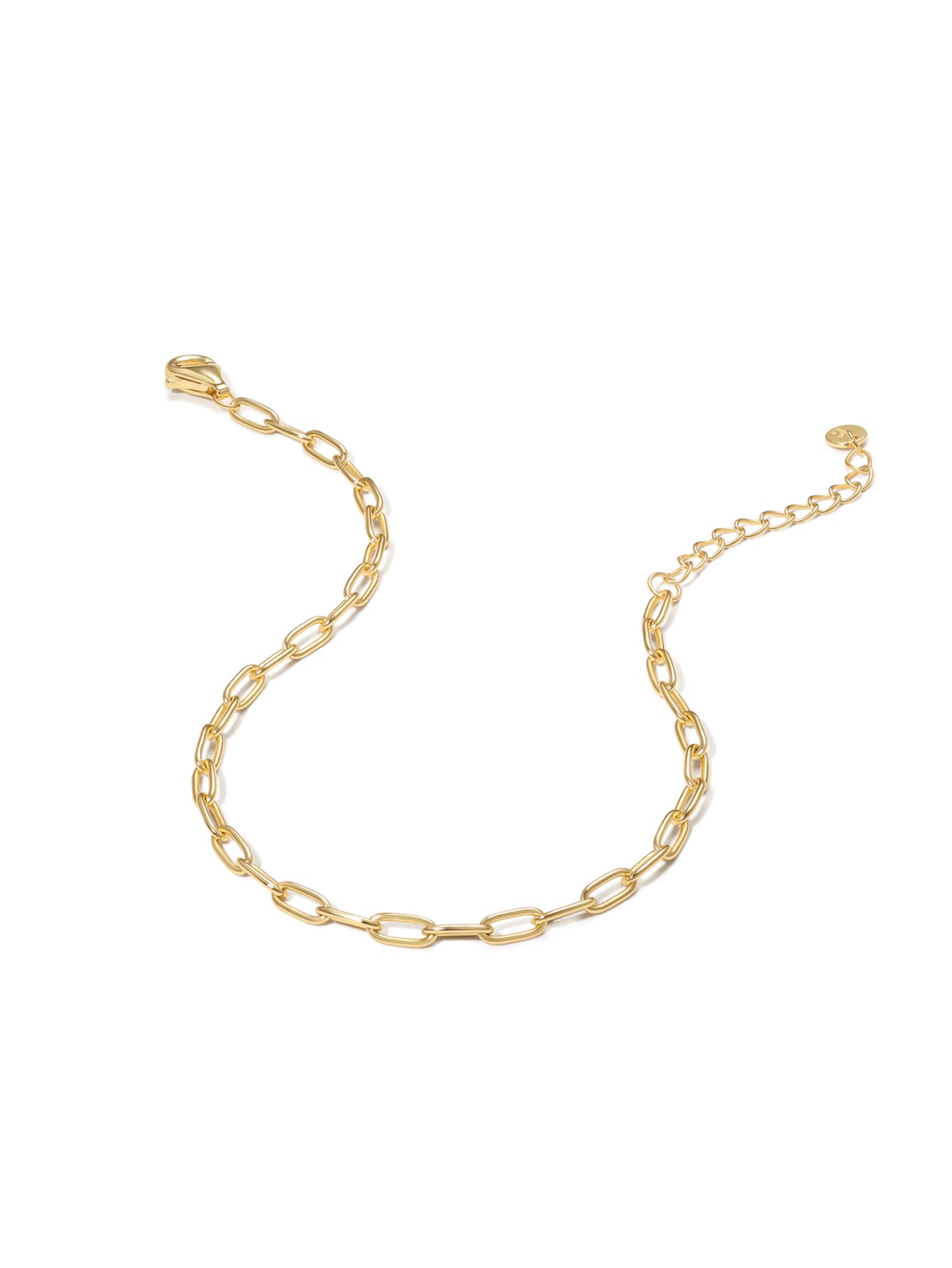 Pulseira Boyfriend Bold em Ouro Vermeil 18k