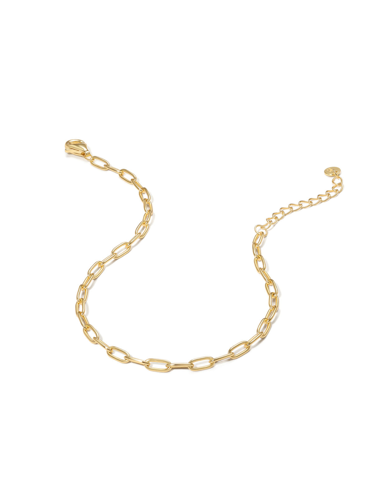 Kosiner Jewelry KOSINER 18K Gold Vermeil Boyfriend Bold Chain Bracelet