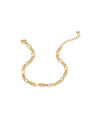 Kosiner Jewelry KOSINER 18K Gold Vermeil Figaro Chain Bracelet