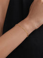 Kosiner Jewelry KOSINER 18K Gold Vermeil Figaro Chain Bracelet
