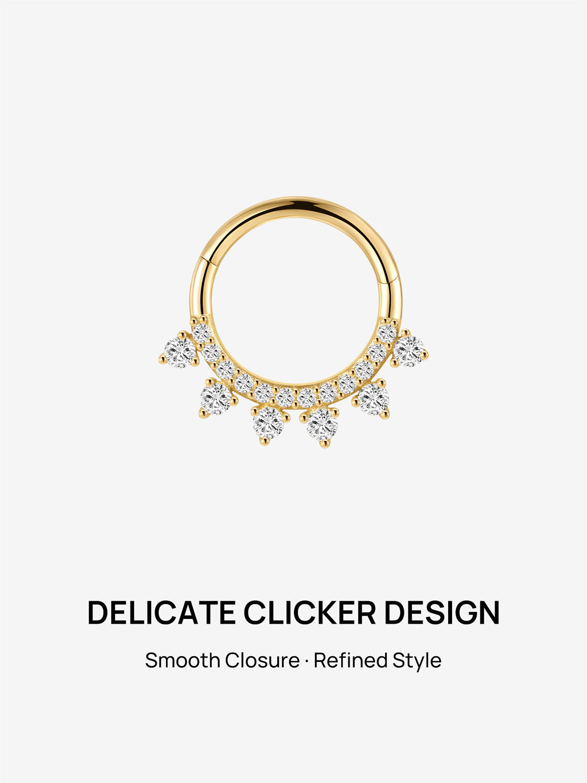 KOSINER elegant gold-plated pendant necklace featuring a stunning crystal stone, perfect for adding a touch of sophistication to any outfit.