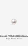 KOSINER 14K Solid Gold Classic Pearl Flat Back Stud,hypoallergenic and tarnish-proof.