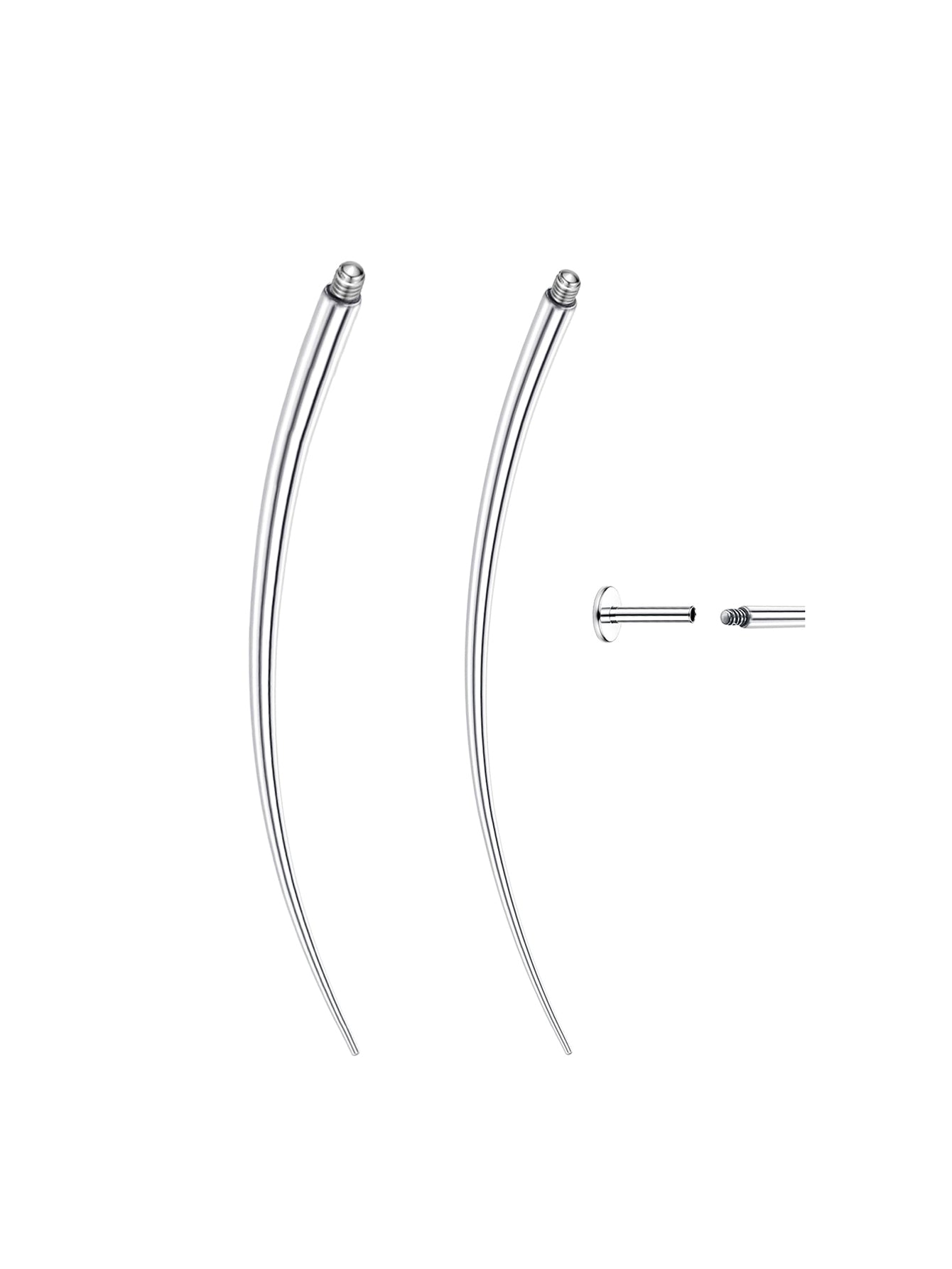 Tytanowe narzędzie do wprowadzania i przebijania stożkowych kulek