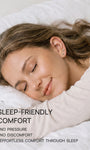 KOSINER sleep-friendly opal piercing, no pressure, comfortable for everyday wear and sensitive skin
