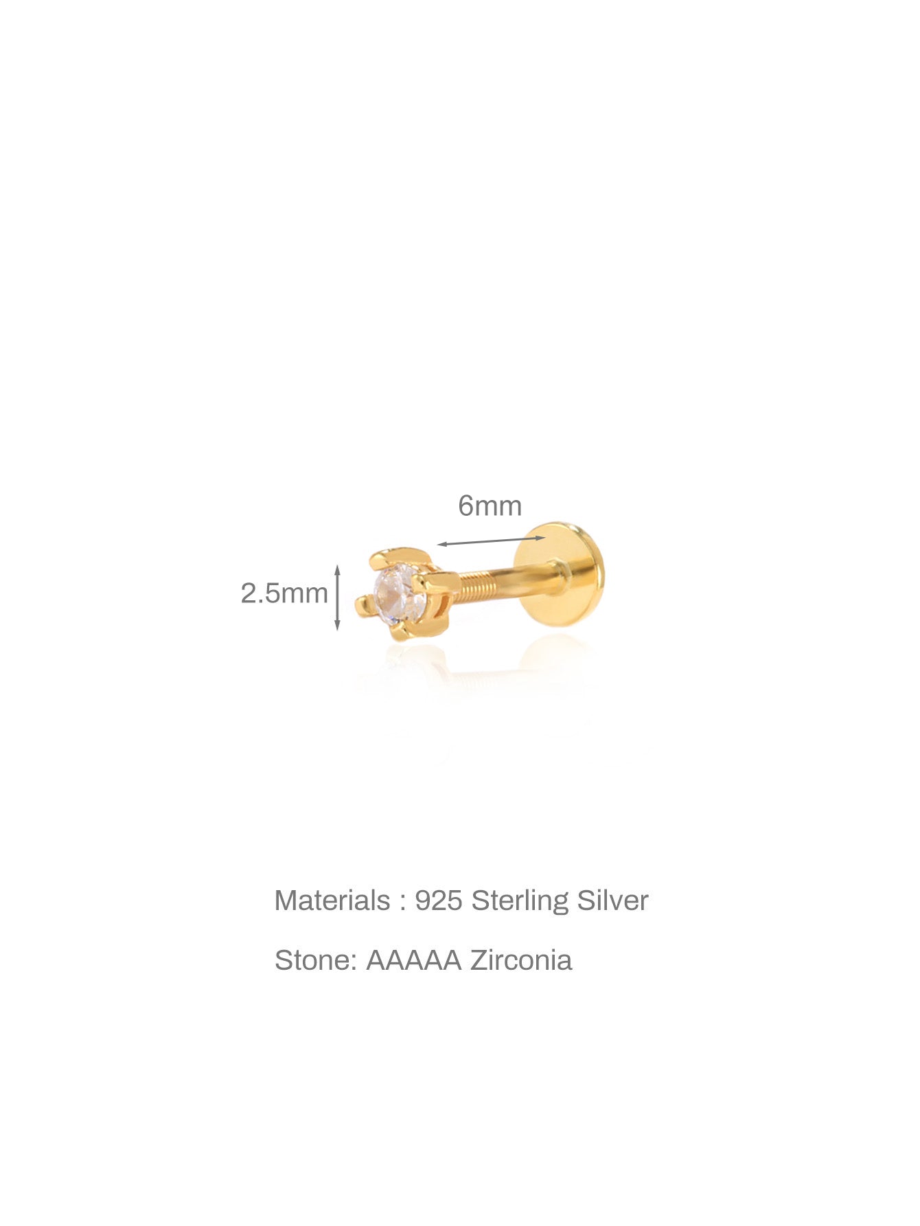 925 Sterling Silver Starry Ear Lovely Fashion Studs Earring Collection