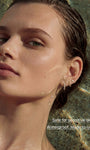 KOSINER 14K Solid Gold Dainty SweetHeart Flat Back Stud,waterproof, hypoallergenic, nickel-free, no plating