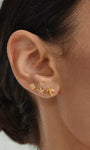 KOSINER Seastar flatback stud minimalist everyday & beachwear