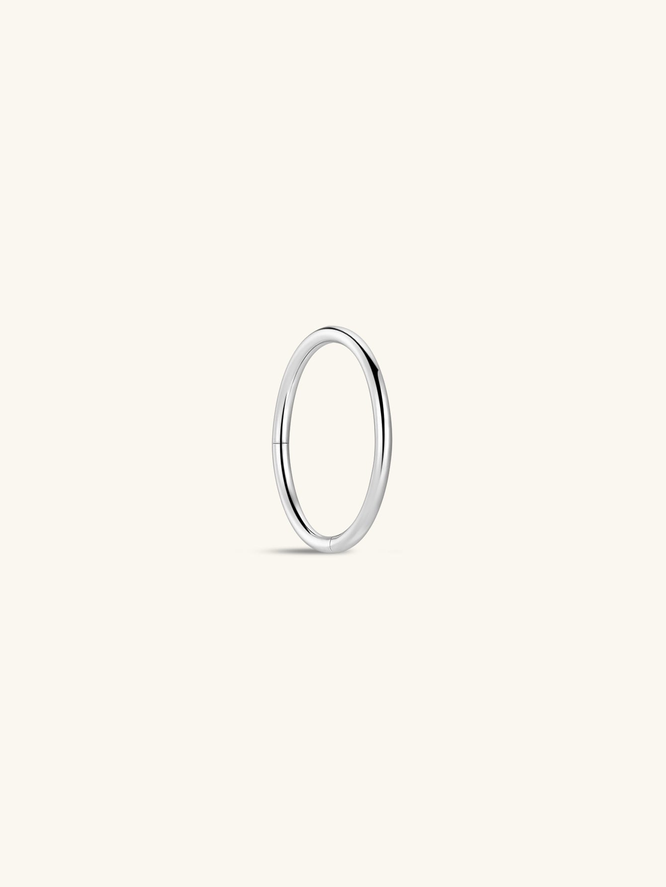 Titanium Classic All-Match Hoop Earrings