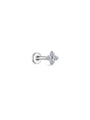 kosiner jewelry G23 Titanium Four Petals Ear Piercing Stud