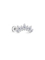 kosiner jewelry G23 Titanium Shining Crown Ear Piercing Stud