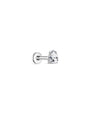 kosiner jewelry G23 Titanium Four - Claw Drop Zircon Ear Piercing Stud