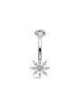 kosiner jewelry G23 Titanium Jasmine Topper Belly Ring