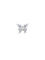 kosiner jewelry G23 Titanium Butterfly Ear Piercing Stud