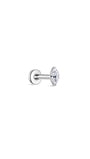 kosiner jewelry G23 Titanium Single Marquise Zircon Ear Piercing Stud