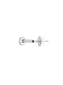 kosiner jewelry G23 Titanium Single Marquise Zircon Ear Piercing Stud