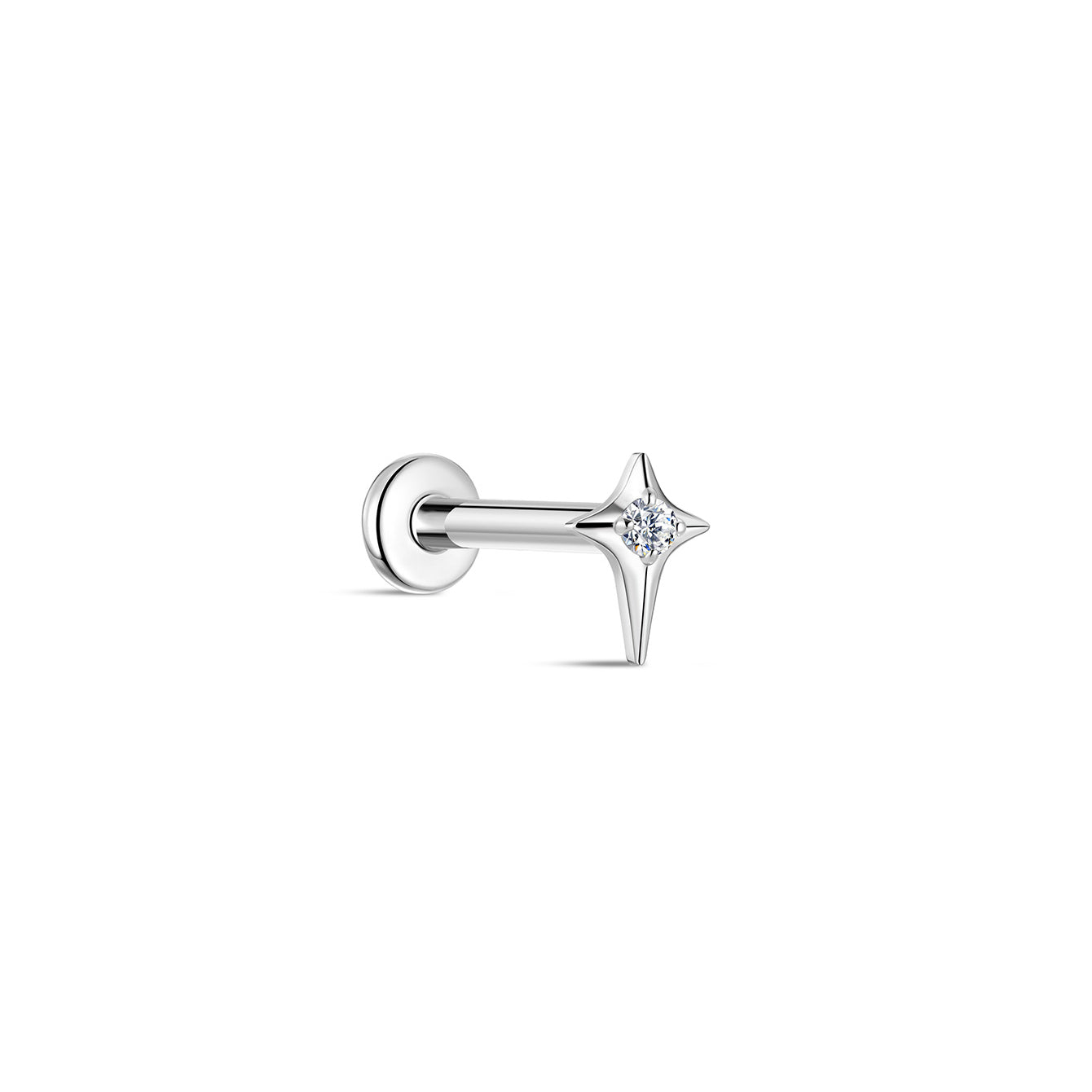 G23 Titanium Mini Starlight Ear Piercing Stud - Kosinerjewelry