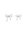 G23 Titanium Classic Bow Ear Piercing Stud - Kosinerjewelry