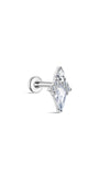kosiner jewelry G23 Titanium Kite Ear Piercing Stud
