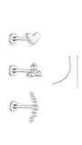 KOSINER elegant silver necklace featuring a delicate design, perfect for adding a touch of sophistication to any outfit.