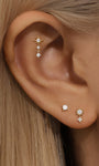 Kosiner 14K Solid Gold Flatback Star Set - Kosinerjewelry-Earrings14K Solid Gold Flatback Star SetEarringsKosinerjewelry