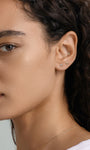 Kosiner Jewelry KOSINER 14K Solid Gold Delicate Cosmic Stud Set