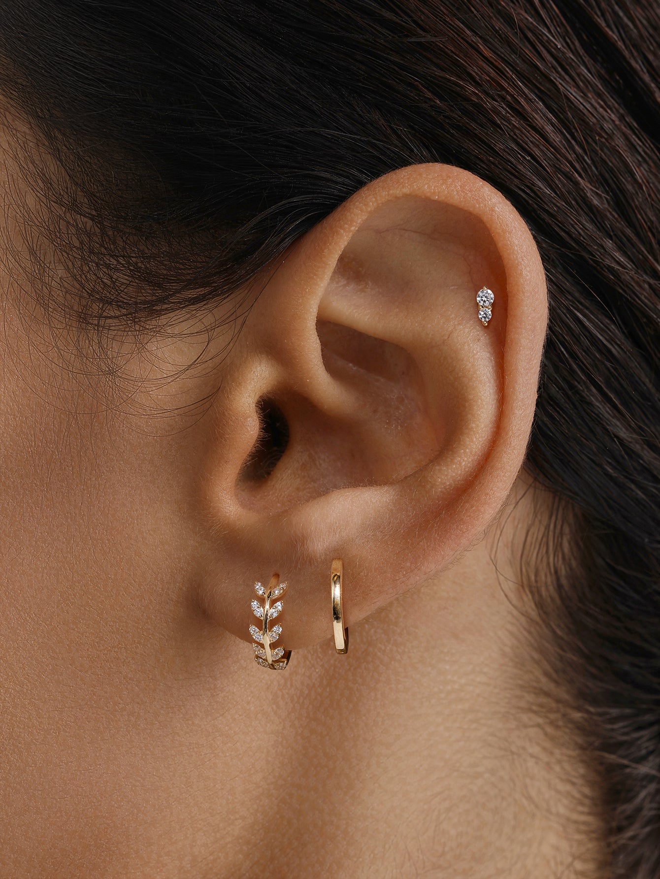 Sparkle Set in 14K Solid Gold