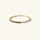 Essentials Duo Tone Pavé Ring in 14K Solid Gold