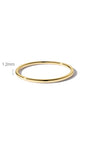 kosiner sieraden Essentials Everyday slanke ring in 14K massief goud