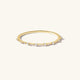 Essentials Scattered Sparkle Ring in 14K Solid Gold