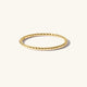 Essentials Twist Rope Ring in 14K Solid Gold