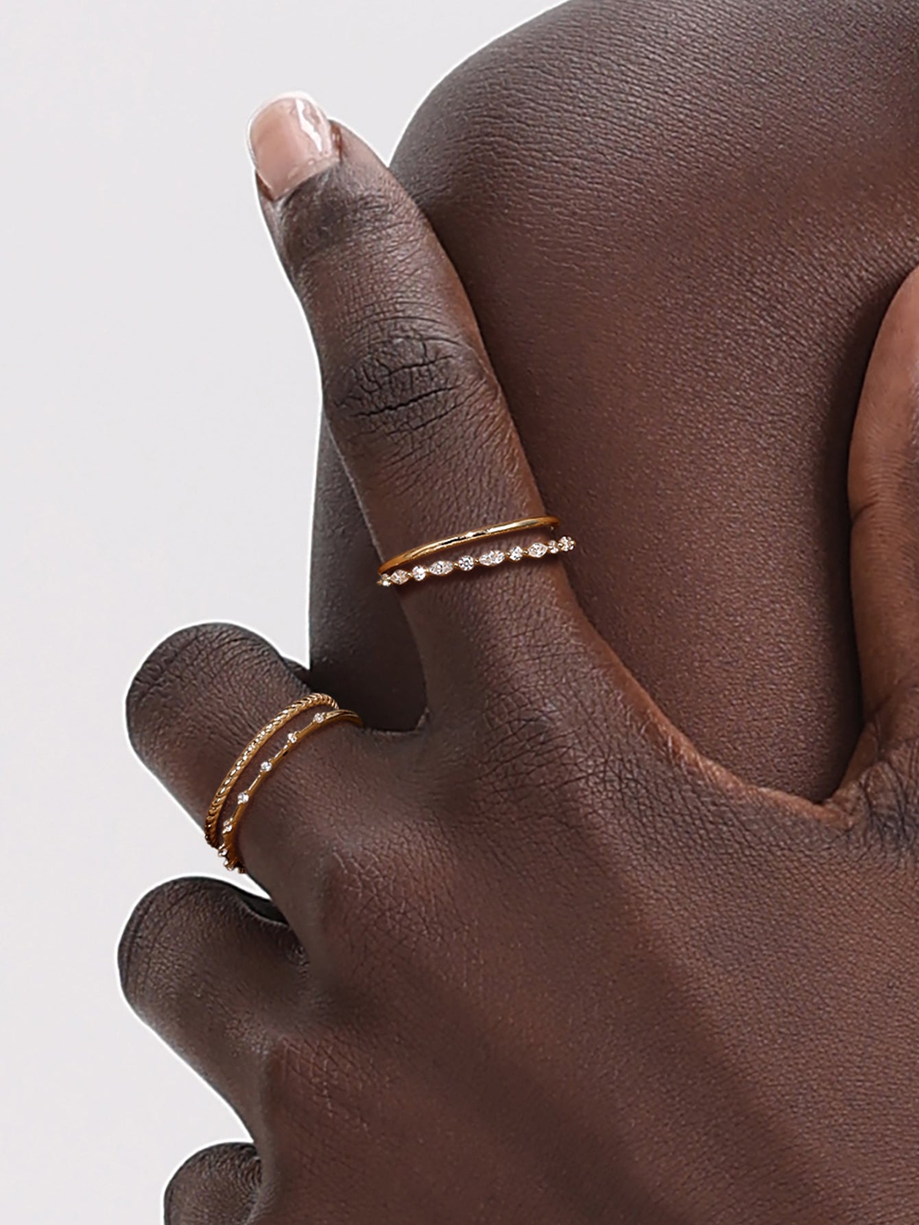 Essentials Twist Rope Ring in 14K Solid Gold