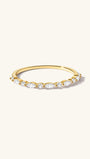 Essentials Alternating Marquise Ring in 14K Solid Gold