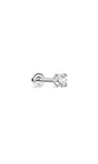 KOSINER 14K Solid Gold Minimalist Flat Back Stud,hypoallergenic nickel-free, safe for sensitive ears
