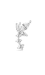 Kosiner Schmuck 14K Massivgold Fliegender Schmetterling Ohrpiercing Ohrstecker