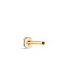 kosiner jewelry 14K Solid Gold Flatback Base 5mm/6.5mm/8mm
