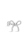 14K Solid Gold Elegant Bow Ear Piercing Stud - Kosinerjewelry-9