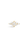 Kosiner Jewelry - Piercing para oreja con alas voladoras de oro macizo de 14 quilates