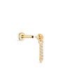 14K Solid Gold Rivet Flatback - Kosinerjewelry