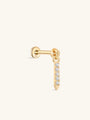 14K Solid Gold Rivet Flatback - Kosinerjewelry