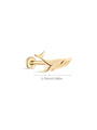 14K Solid Gold Whale Flatback - Kosinerjewelry-4
