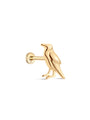 14K Solid Gold Bird Flatback - Kosinerjewelry-3