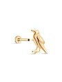 14K Solid Gold Bird Flatback - Kosinerjewelry-6