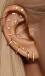 14K massief gouden vogel plaksteen - Kosinerjewelry-2
