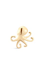 14K Solid Gold Octopus Flatback - Kosinerjewelry-5