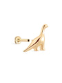 14K Solid Gold Dinosaur Flatback - Kosinerjewelry-6